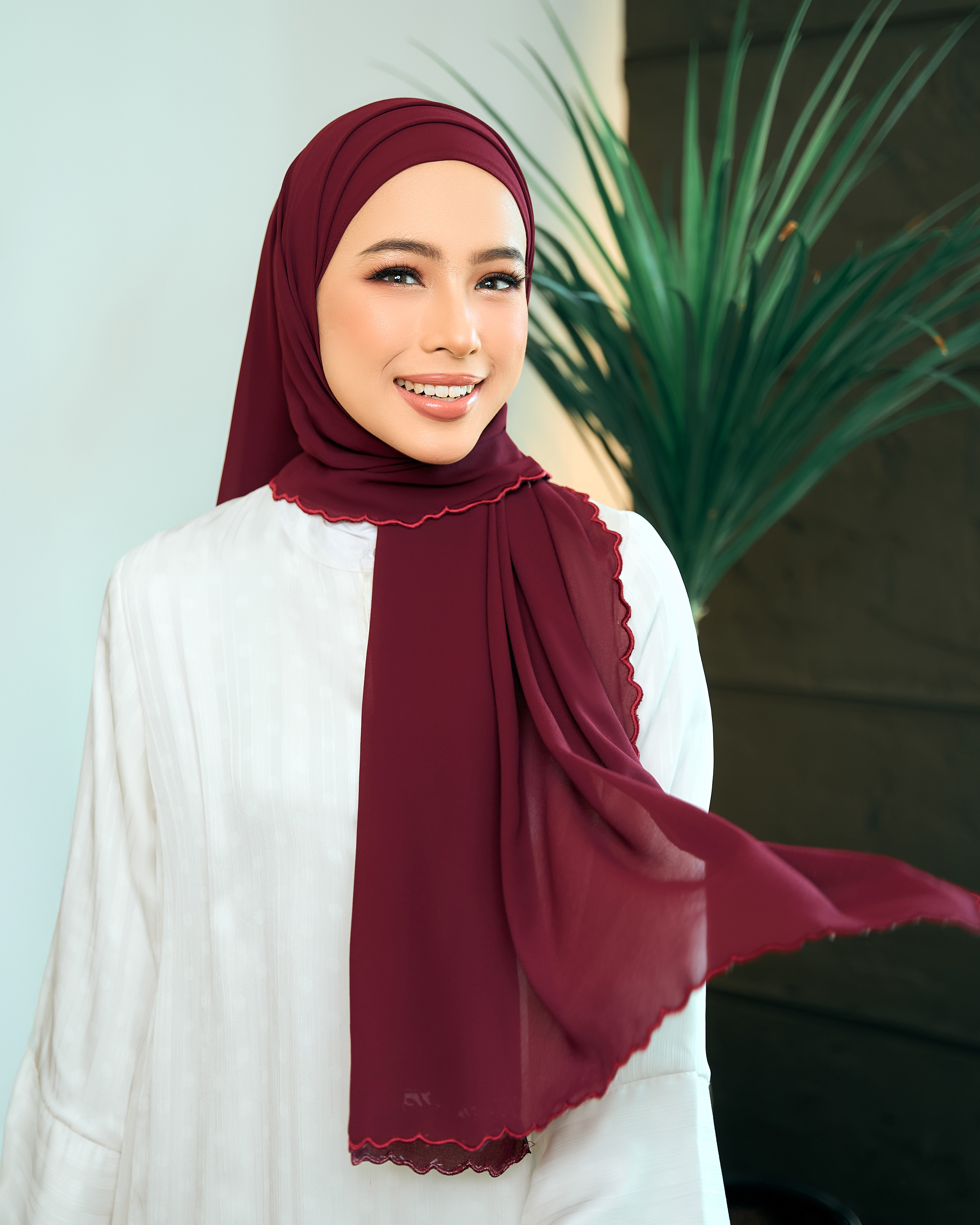 Erika Embroidered Shawl